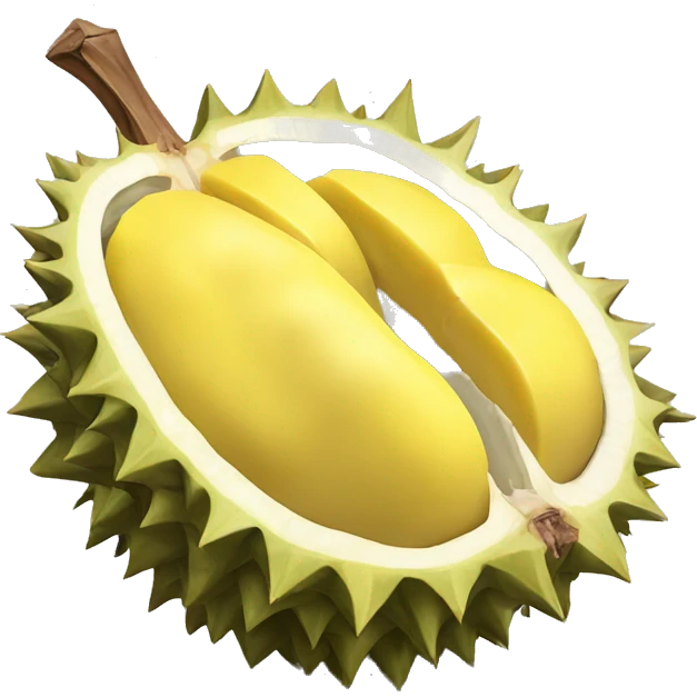 Durian fruit emoji