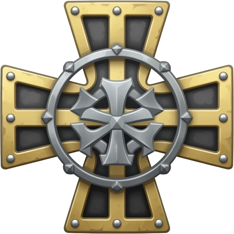 Black Templar Cross emoji