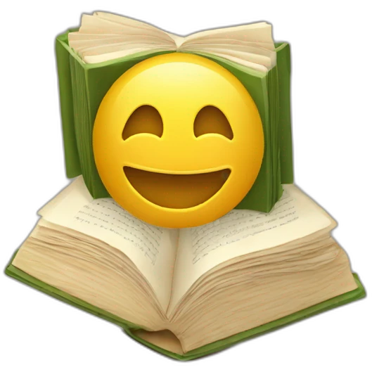 livre emballé dans un ruban doré emoji