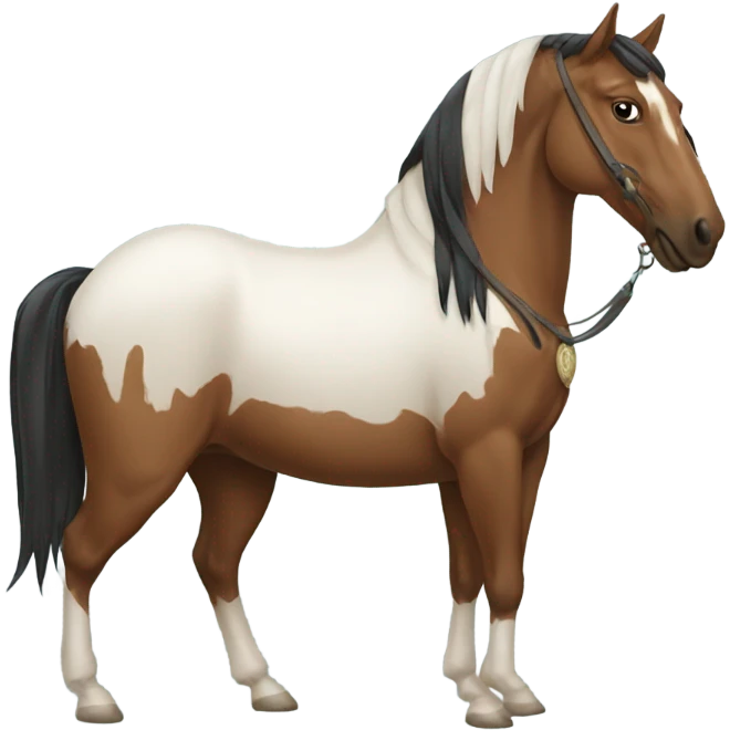 East Indian horse emoji