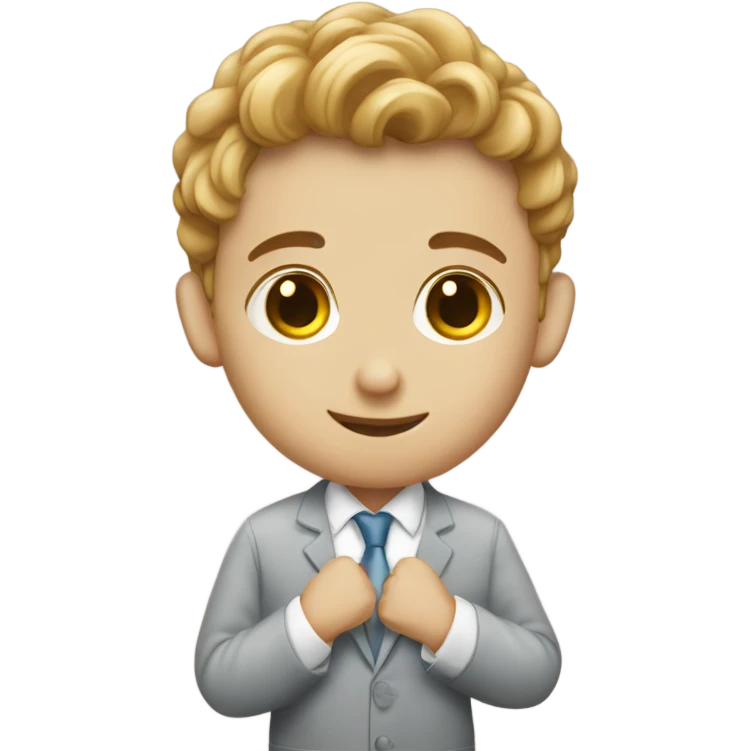Fair colour boy marry proposal emoji