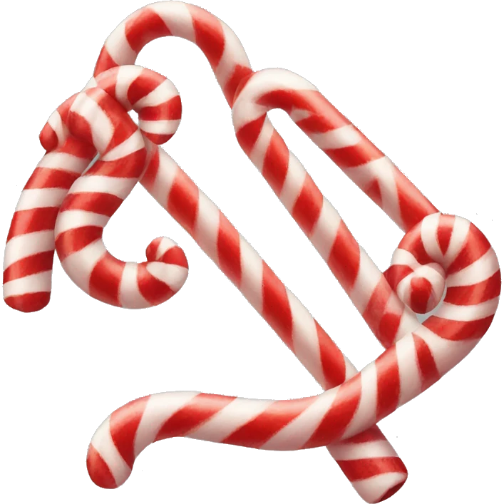 candy cane emoji