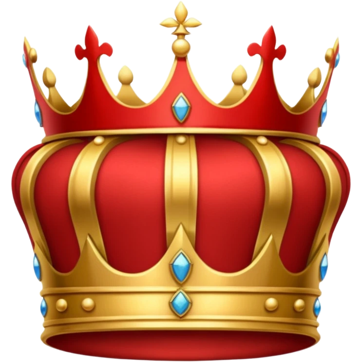 RED Crown King emoji