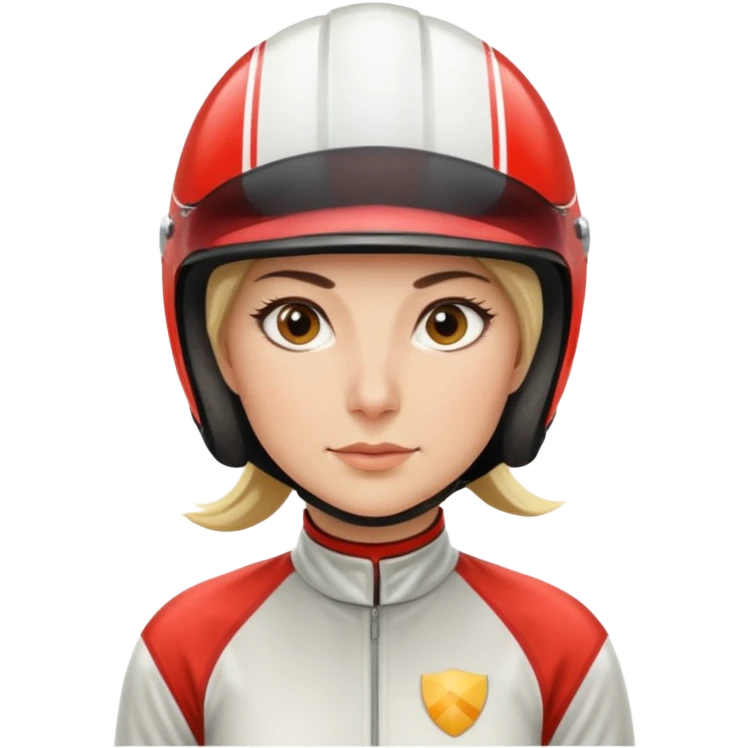  horse jockey woman face emoji