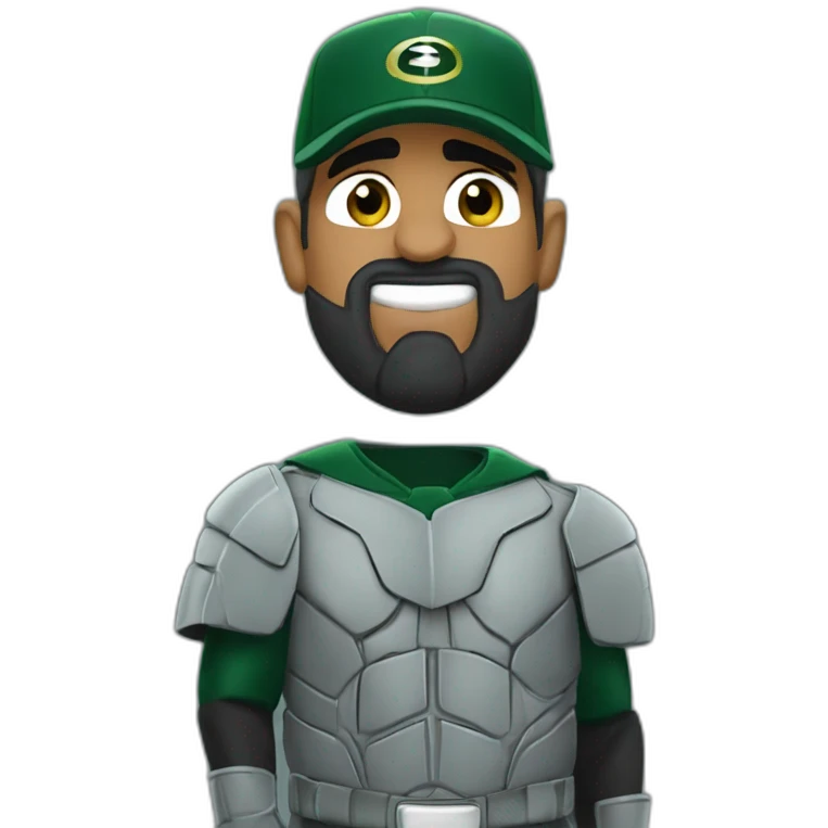 Babar Azam batman emoji