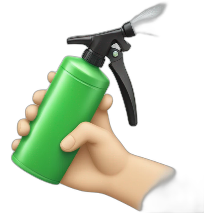 hand sprayer emoji