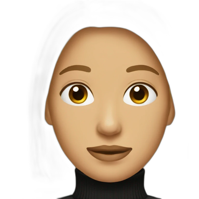 Black Turtleneck emoji
