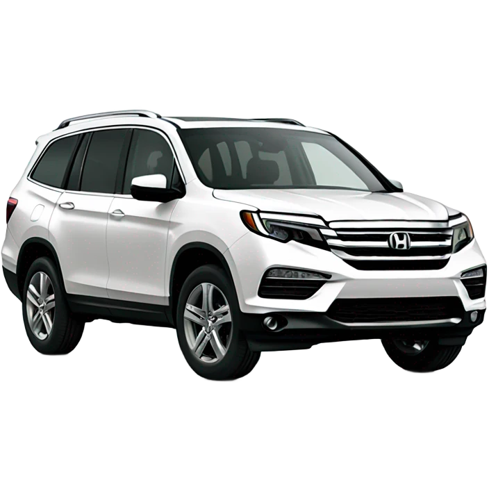 white honda pilot  emoji