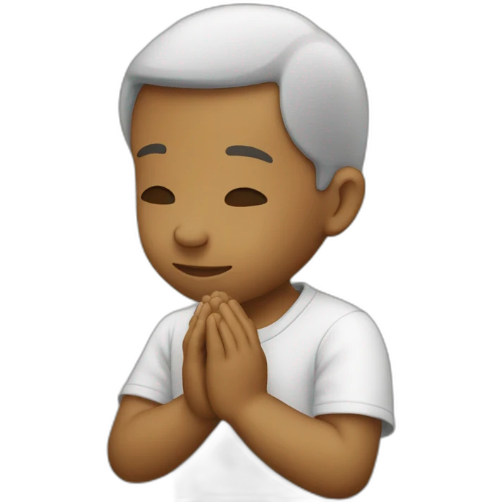 someone praying emoji