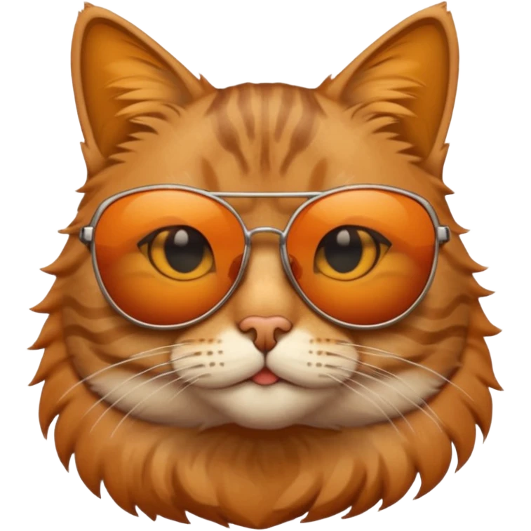 Cat wearing sunglasses emoji