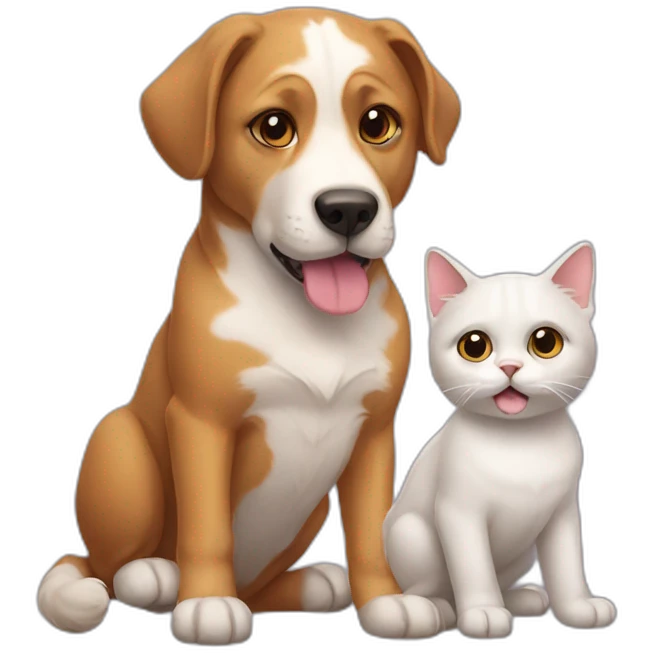 Cat + Dog emoji