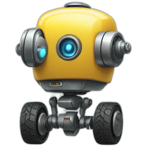 robot on wheels emoji