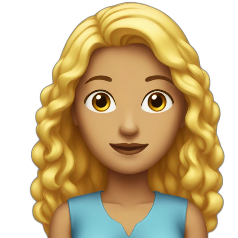 Ideal woman emoji