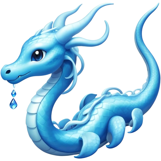 Dragonair (full body) emoji