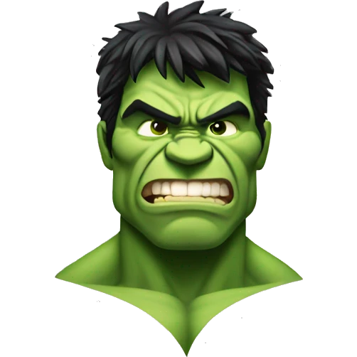 Incredible Hulk emoji