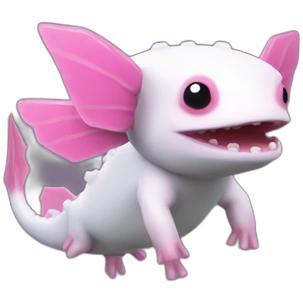 Minecraft Axolotl emoji