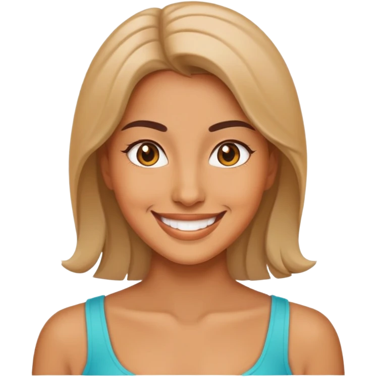 smiling woman emoji