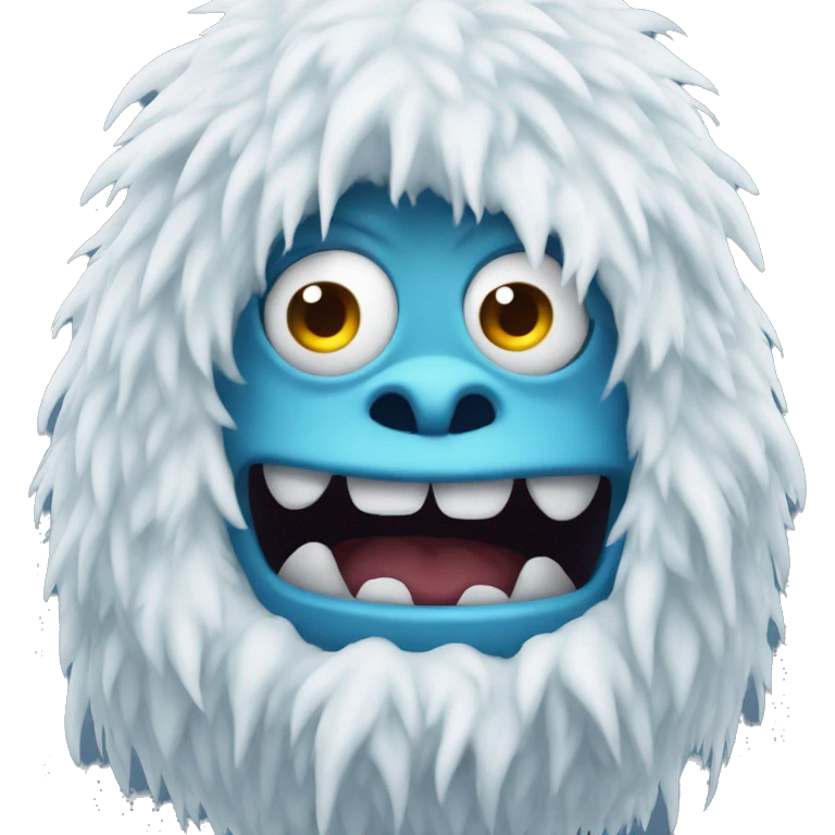 abominable snow monster emoji