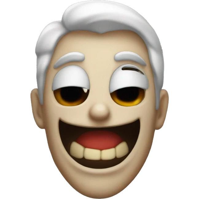 Evil laugh emoji