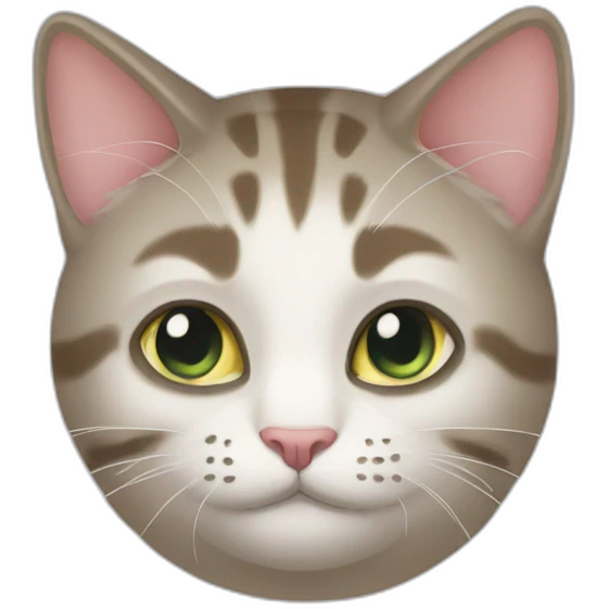 猫スイカ emoji