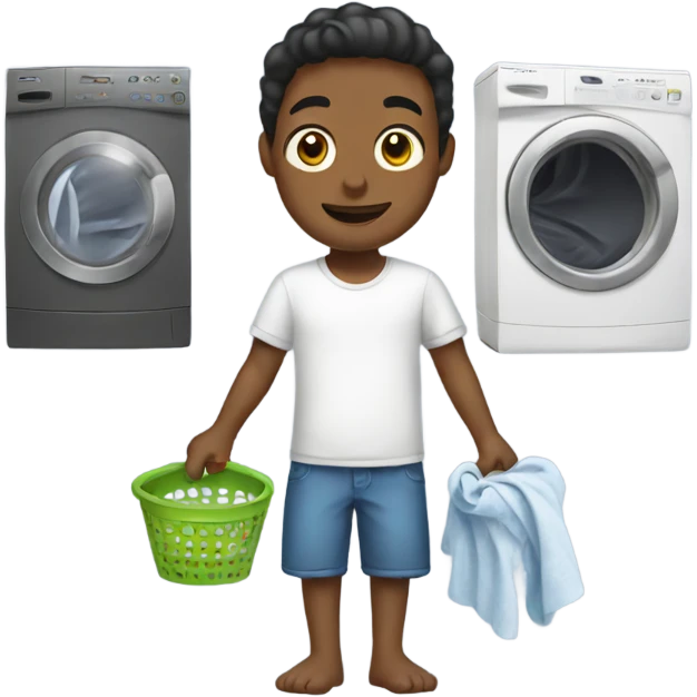 Doing laundry emoji