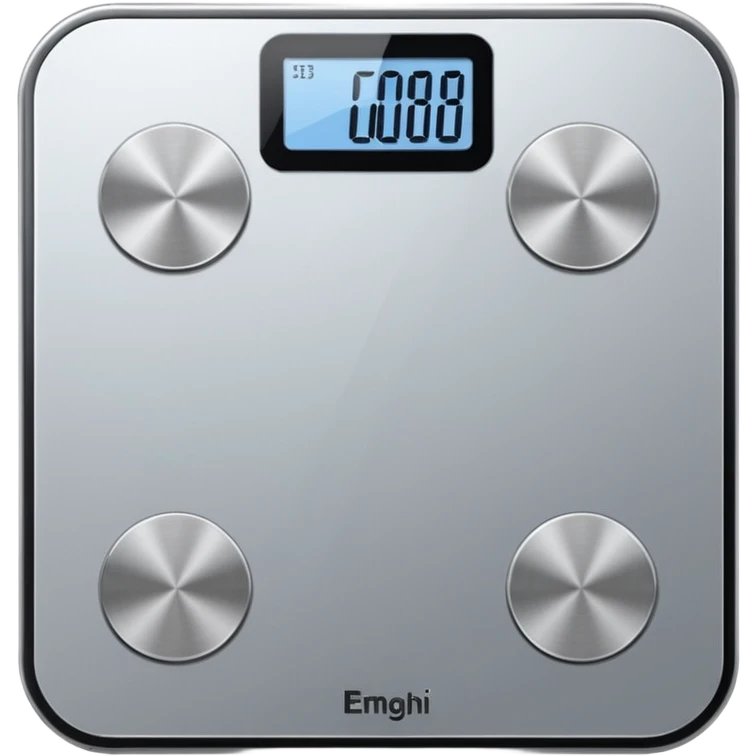Digital weight scale emoji