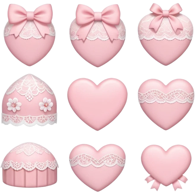 coquette icons emoji