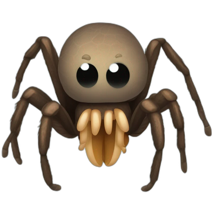 funny tarantula emoji