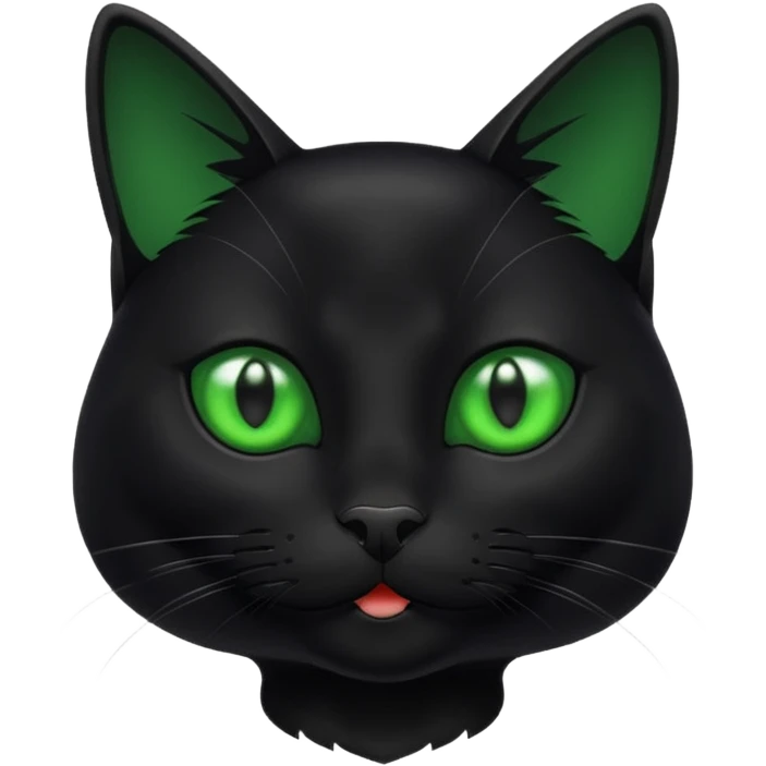 Black cat emoji