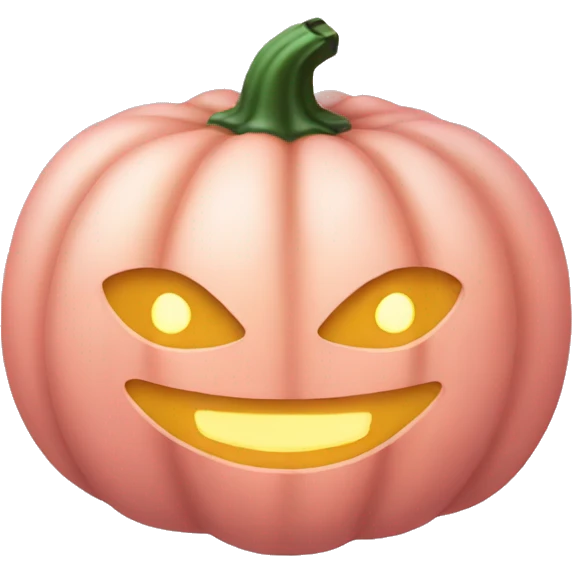 Light pink Pumpkin  emoji