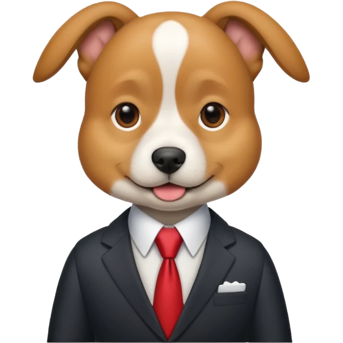 Dog manager in charge  emoji