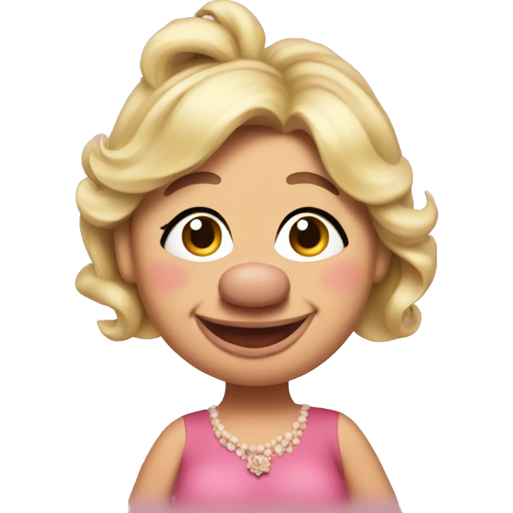 Pregnant Miss Piggy emoji