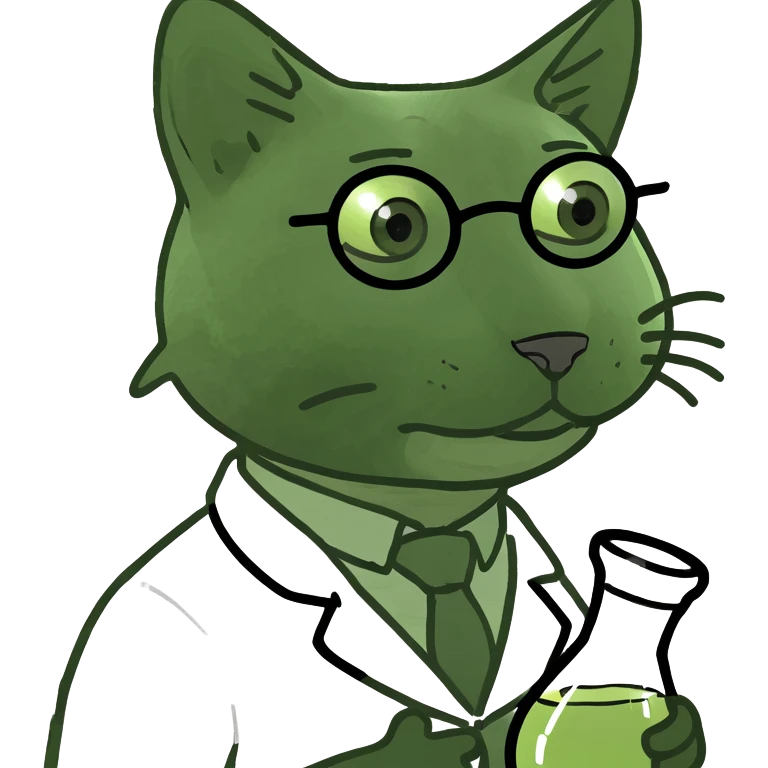 cat scientist emoji