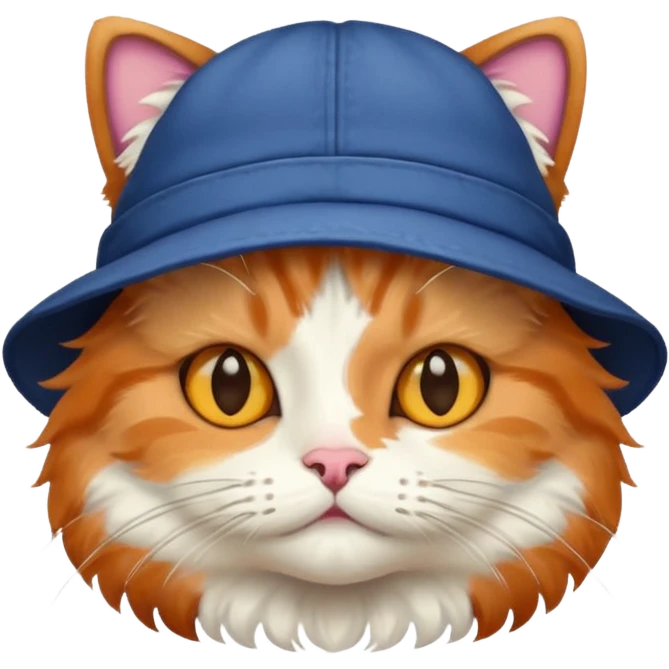 Cat with a hat emoji