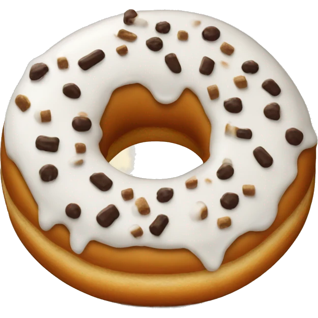 S’mores themed donut emoji