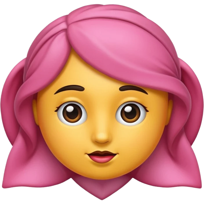 rosa pensando emoji