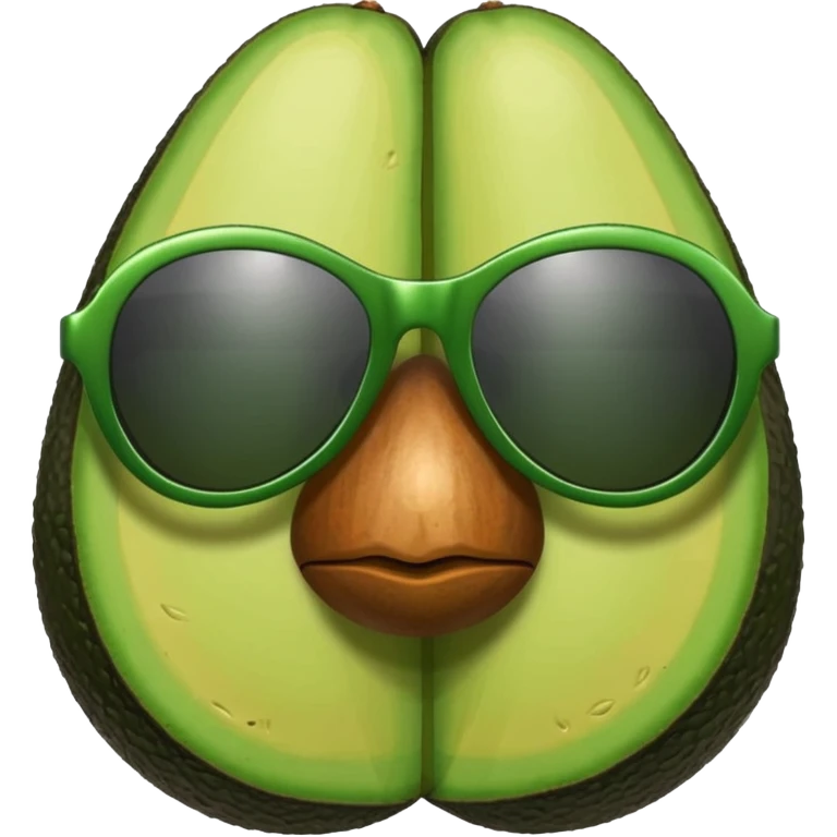 avocodo with sunglasses emoji