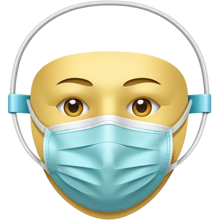 meical mask only emoji