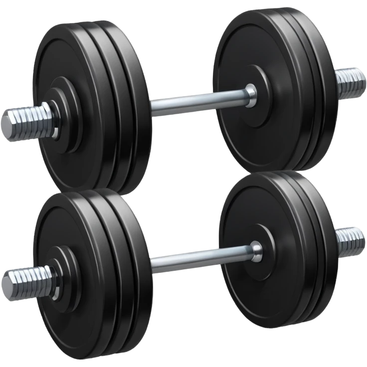 barbell with weights emoji