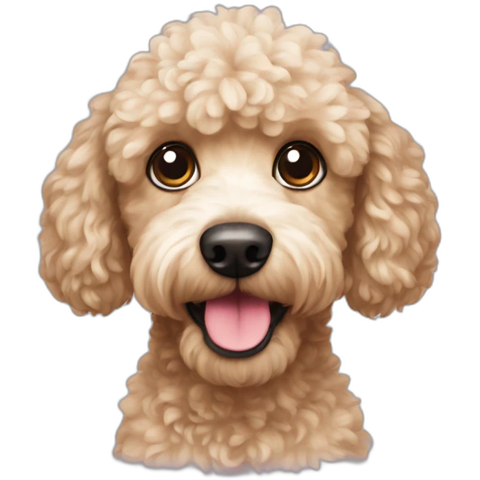 perro poodle emoji