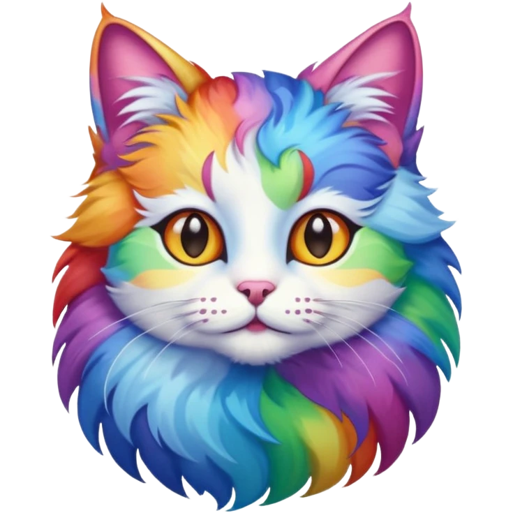 Rainbow Cat emoji
