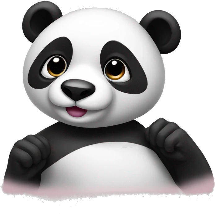 Panda off the zaza emoji