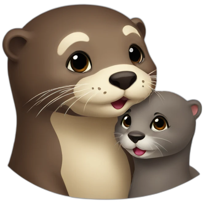 Otter with tekila emoji