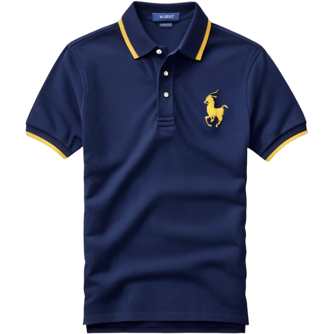 Ralph Lauren polo shirt with logo emoji