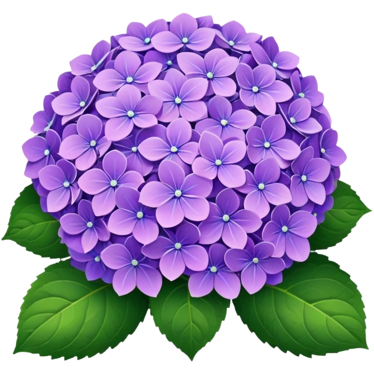 Hydrangea emoji