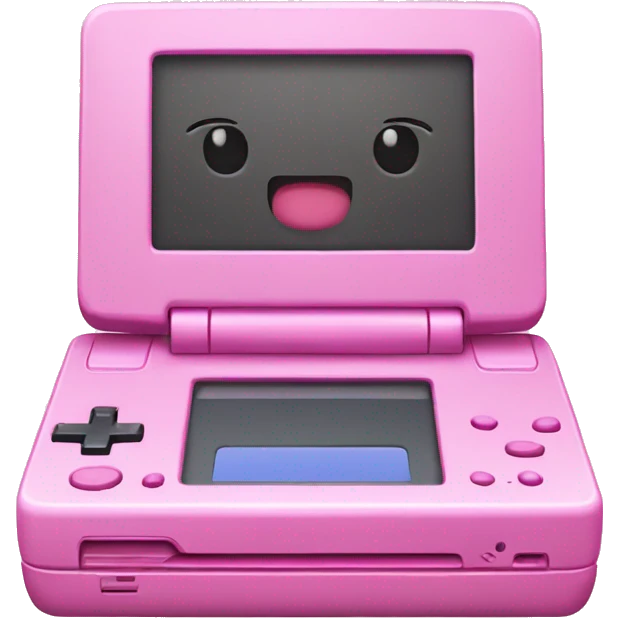 Pink Nintendo DS emoji