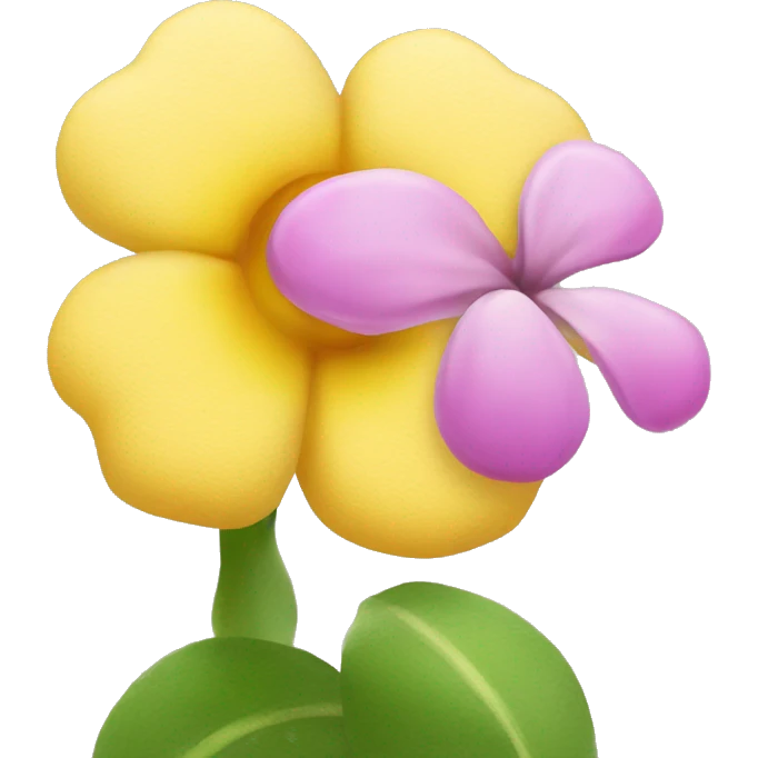 nose smelling flower emoji