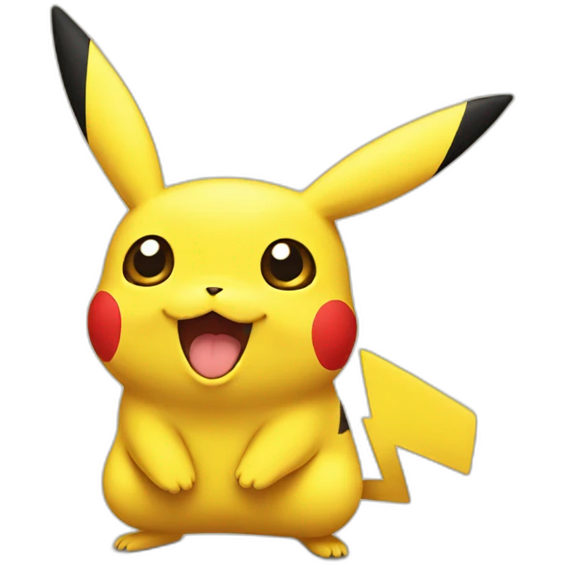 Pikachu emoji