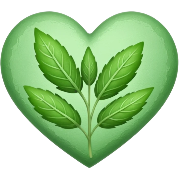Sage heart emoji