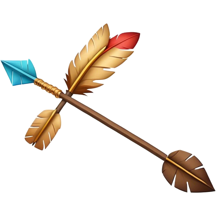 an arrow flying emoji